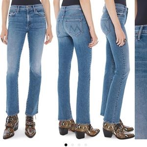 Mother The Insider High Waist Flood Jeans